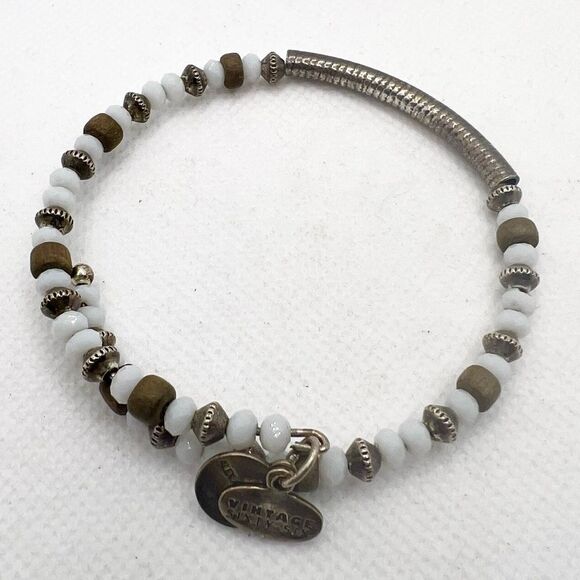 Alex and Ani Vintage Sixty Six Beaded Wrap Bracelet - Picture 1 of 6